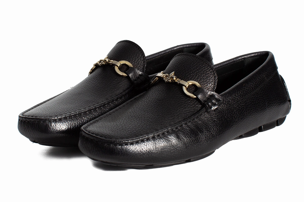 The Woods Bit Driving Loafer - Nero