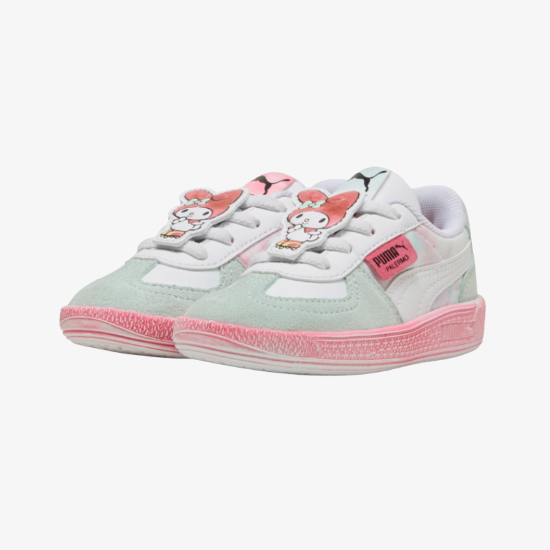 toddler puma x hello kitty and friends palermo (puma white/magic rose)