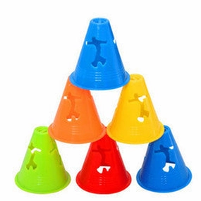TRAINING MINI CONES - 3 inch Anti-wind -