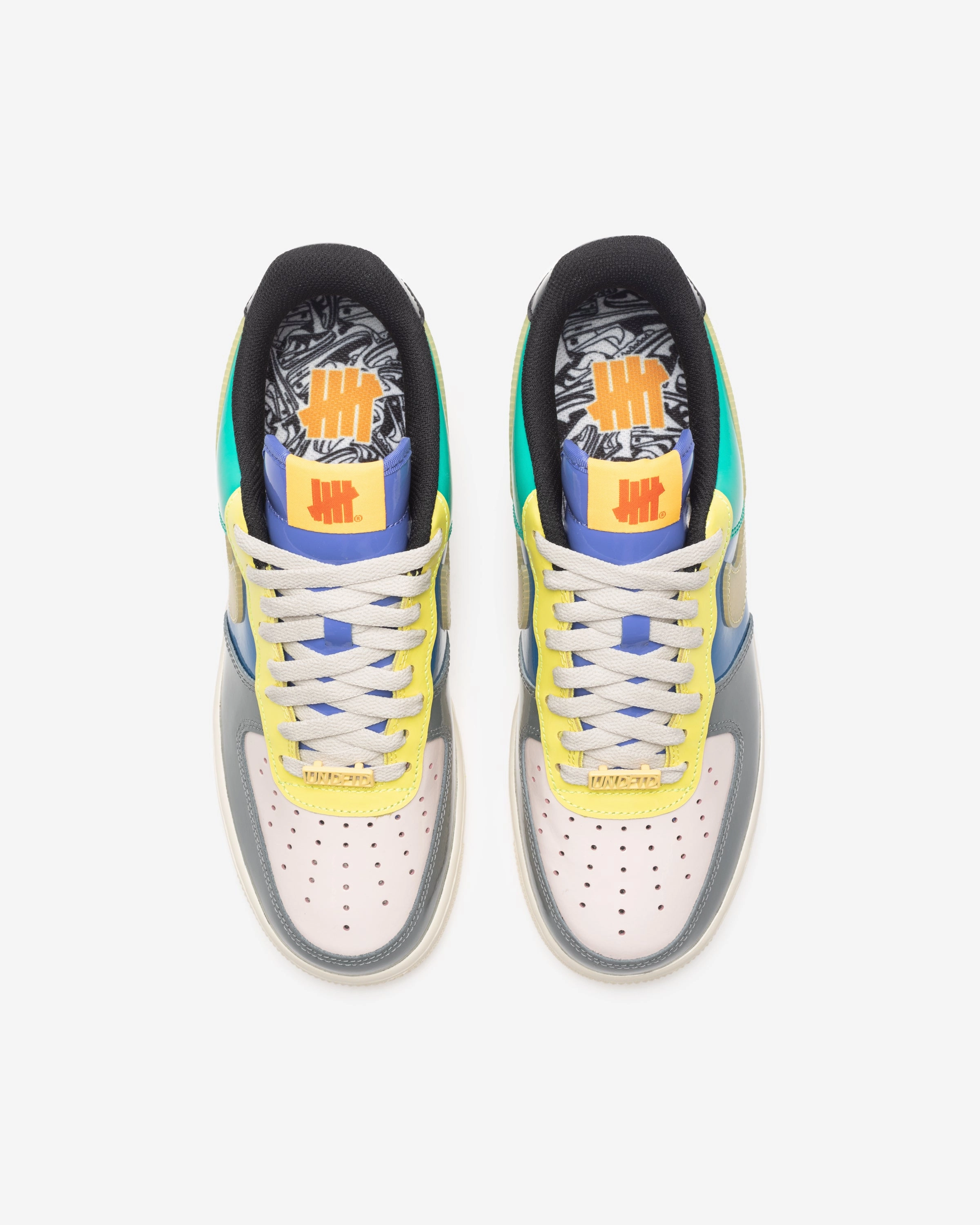 UNDEFEATED X NIKE AIR FORCE 1 LOW SP - SMOKEGREY/ GOLD/ MULTI