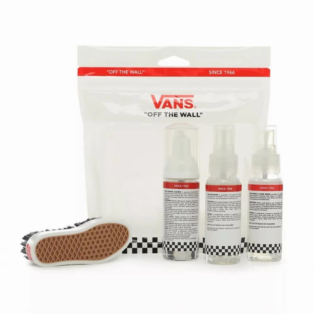 Vans Shoe Care Travel Kit - White