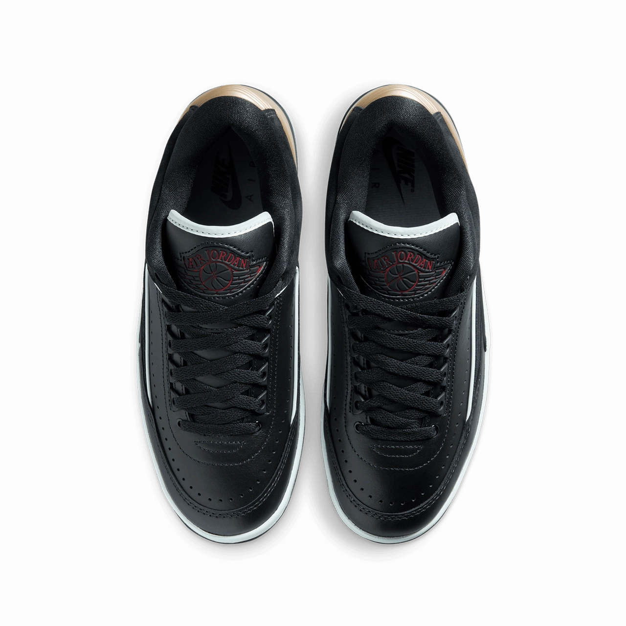 Wmns Air Jordan 2 Retro Low 'Black/Varsity Red'