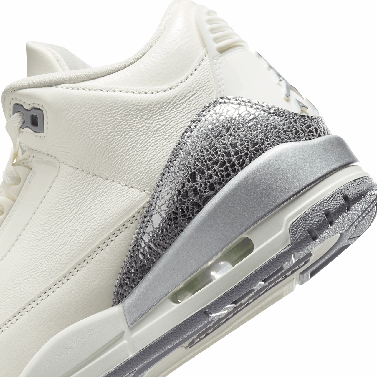 Wmns Air Jordan 3 Retro 'Sail and Cement Grey'