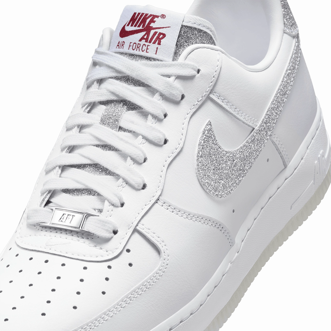 Wmns Nike Air Force 1 '07 LX 'White and Cool Grey'