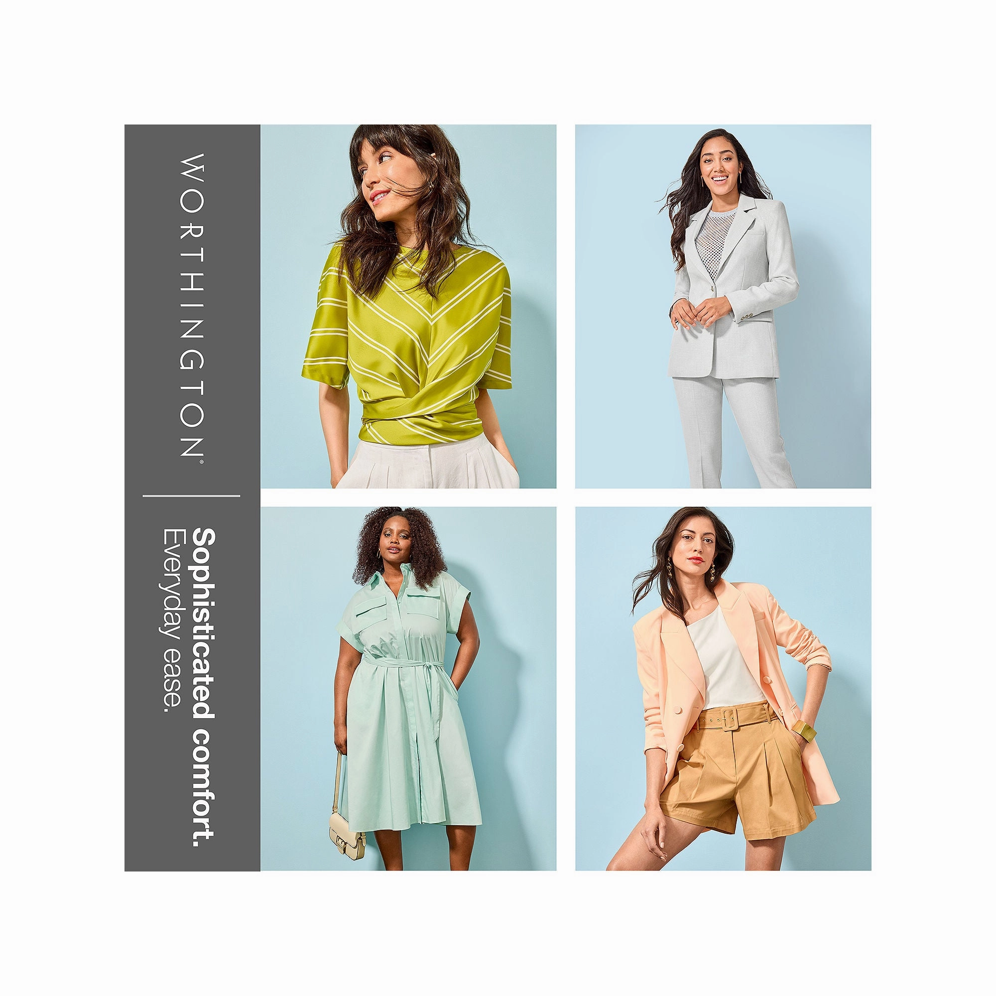 Worthington Zip Sleeve Blzr - MANGO JUICE 14