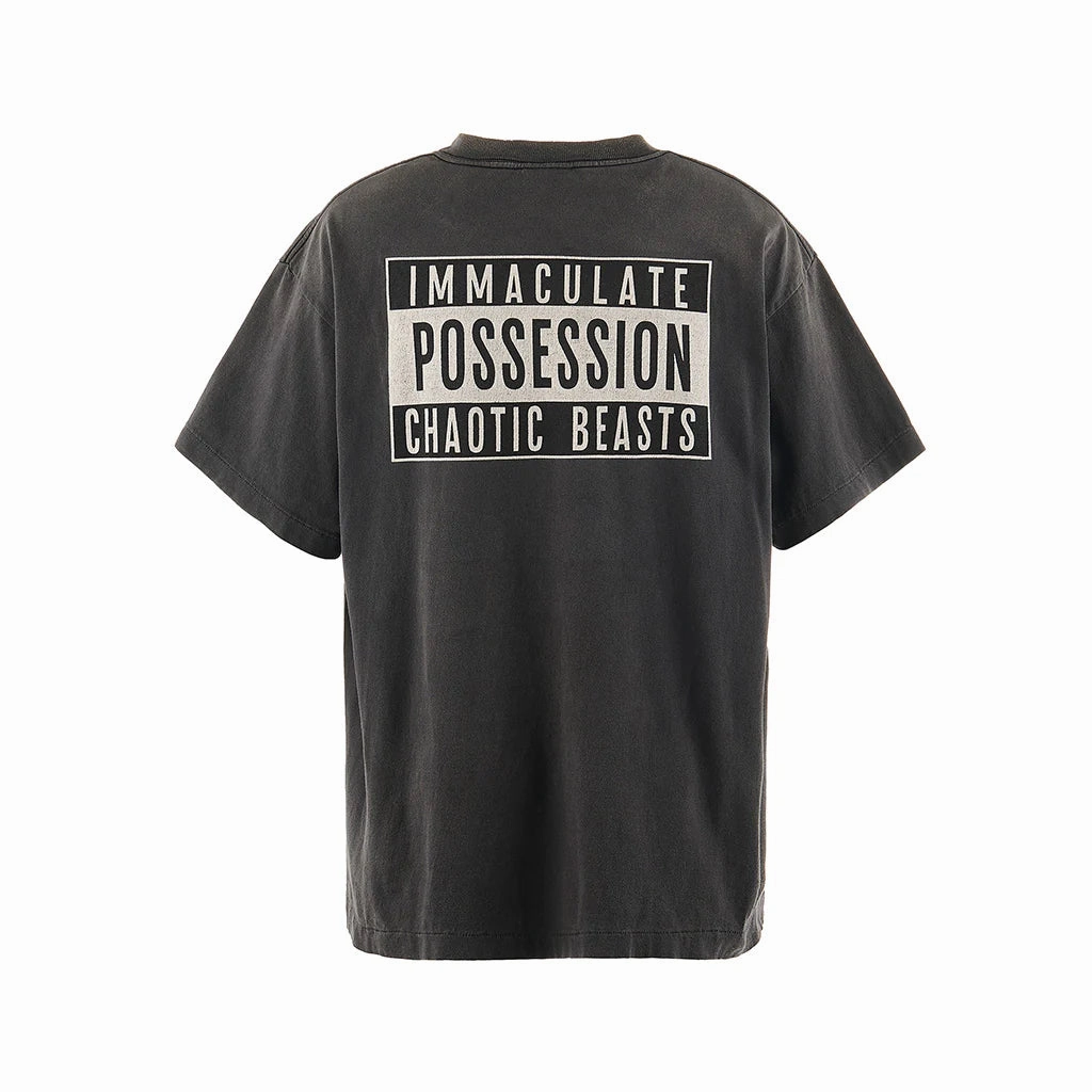 X CPSFM Ss Tee Smile Black