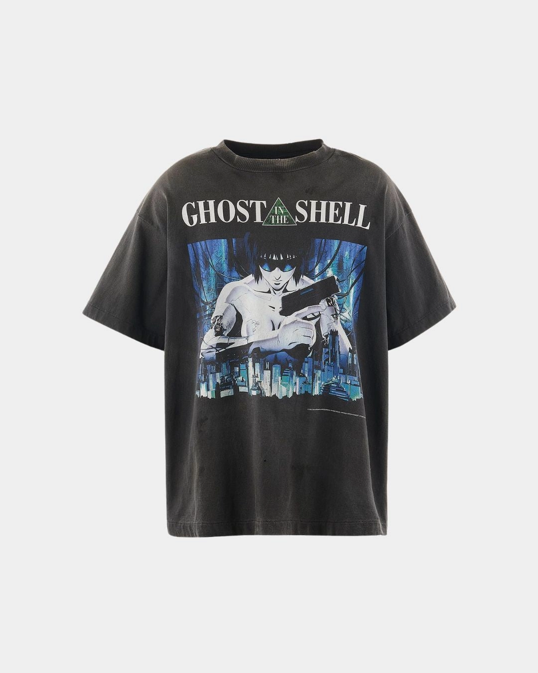 X Ghost In The Shell Ss Tee Black