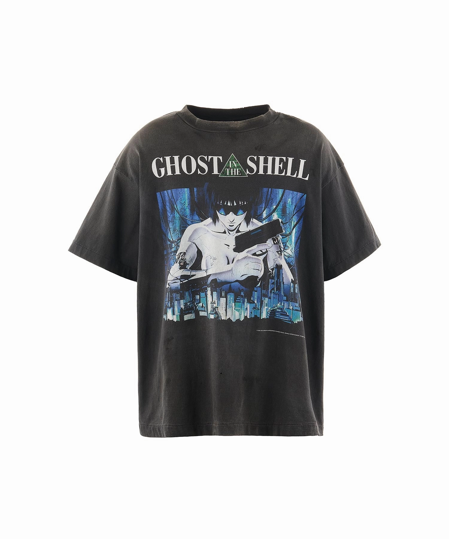 X Ghost In The Shell Ss Tee Black