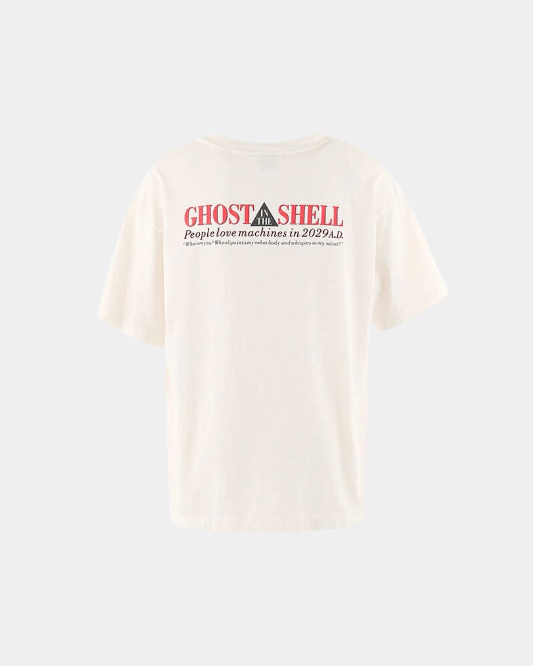 X Ghost In The Shell Ss Tee White