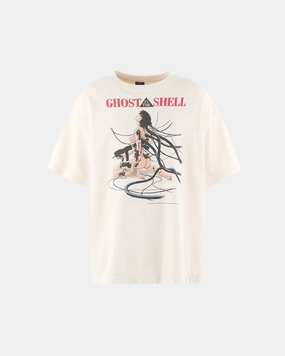 X Ghost In The Shell Ss Tee White