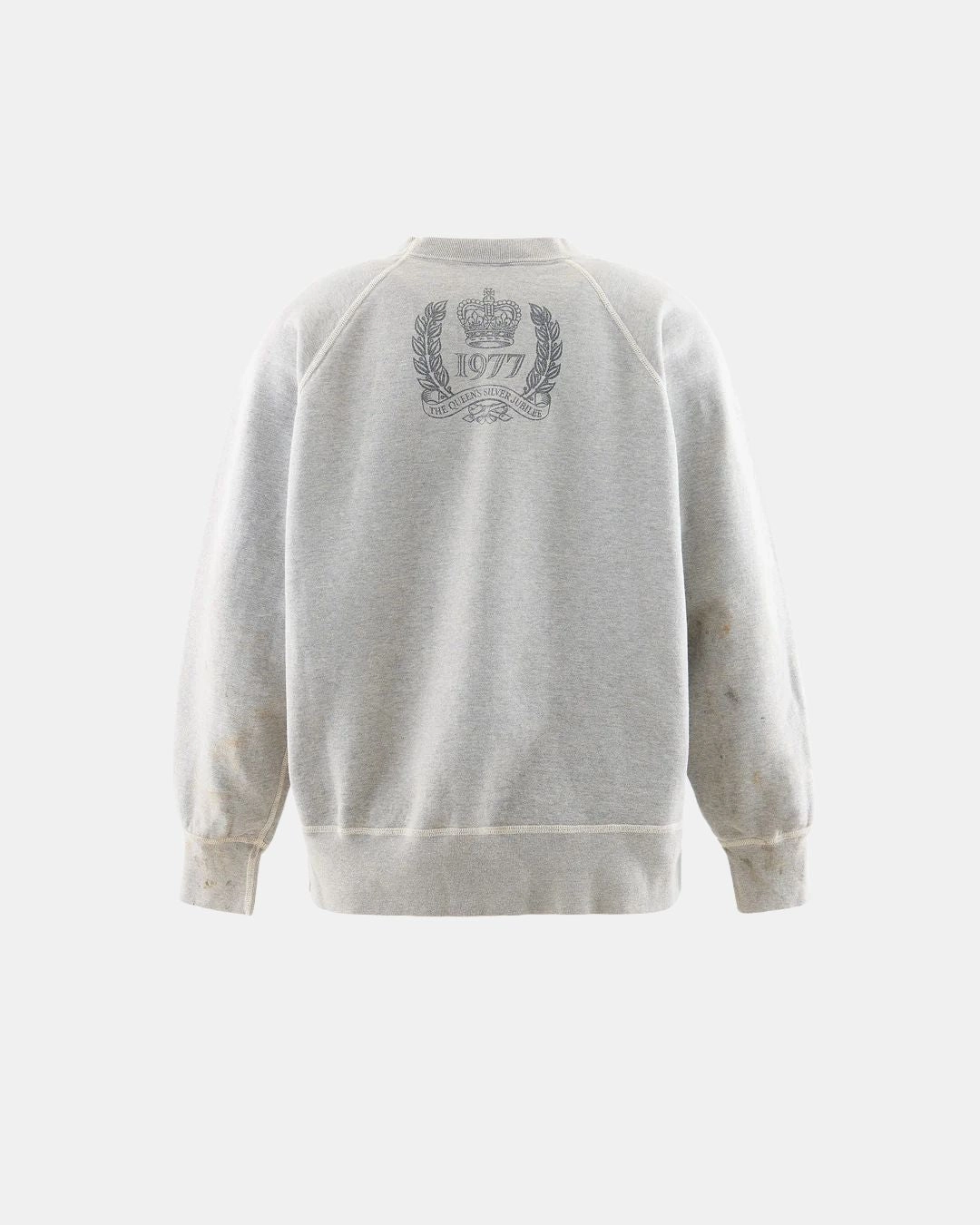 X Sex Pistols Crewneck Sweatshirt Queen Grey