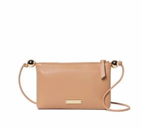Yasmine Flat Clutch Dune